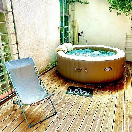 Le Patio Jacuzzi Centre Apartment Toulouse Exterior photo